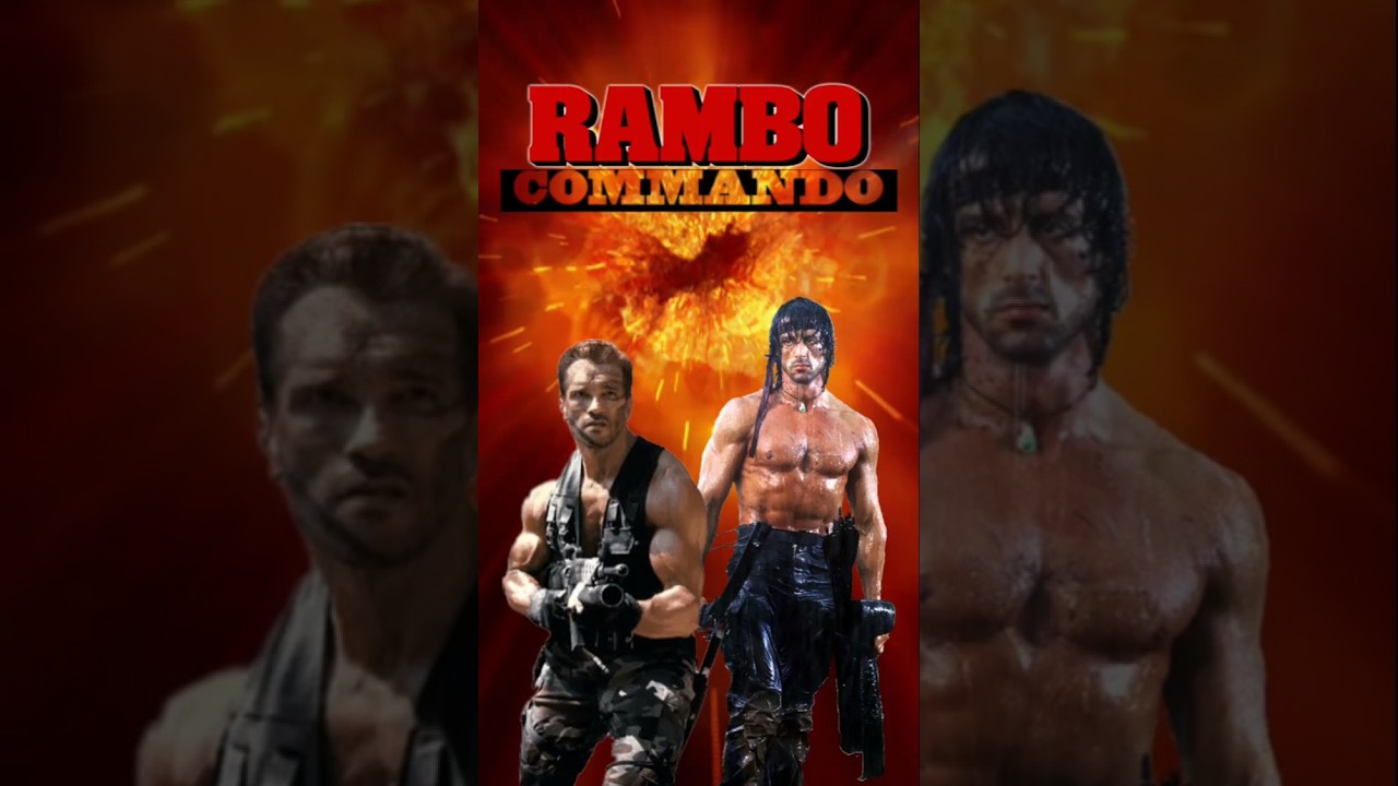 Rambo VS Commando Sly VS Arnold