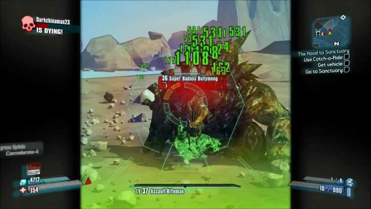 Borderlands 2 - Super Badass Bullymong FIGHT!