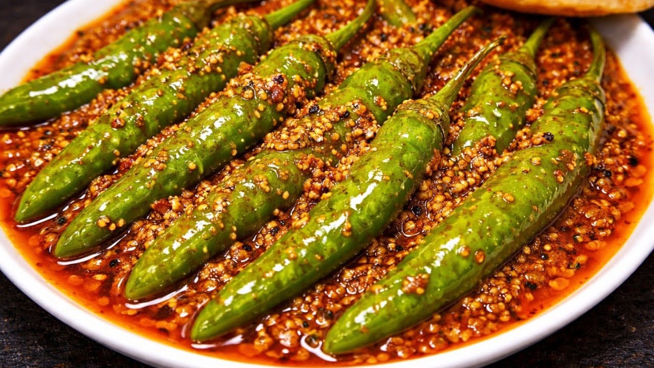 ये 🌶️🌶️ मिर्ची फ्राई जभी भी बनाती हूँ घर के सारे लोग 2 रोटी ज्यादा ही खाते हैं, ❤️ Mirchi fry