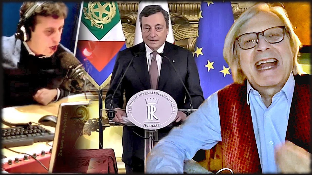 Nasce il governo Draghi in diretta a La Zanzara e Sgarbi commenta a caldo - 12.2.2021