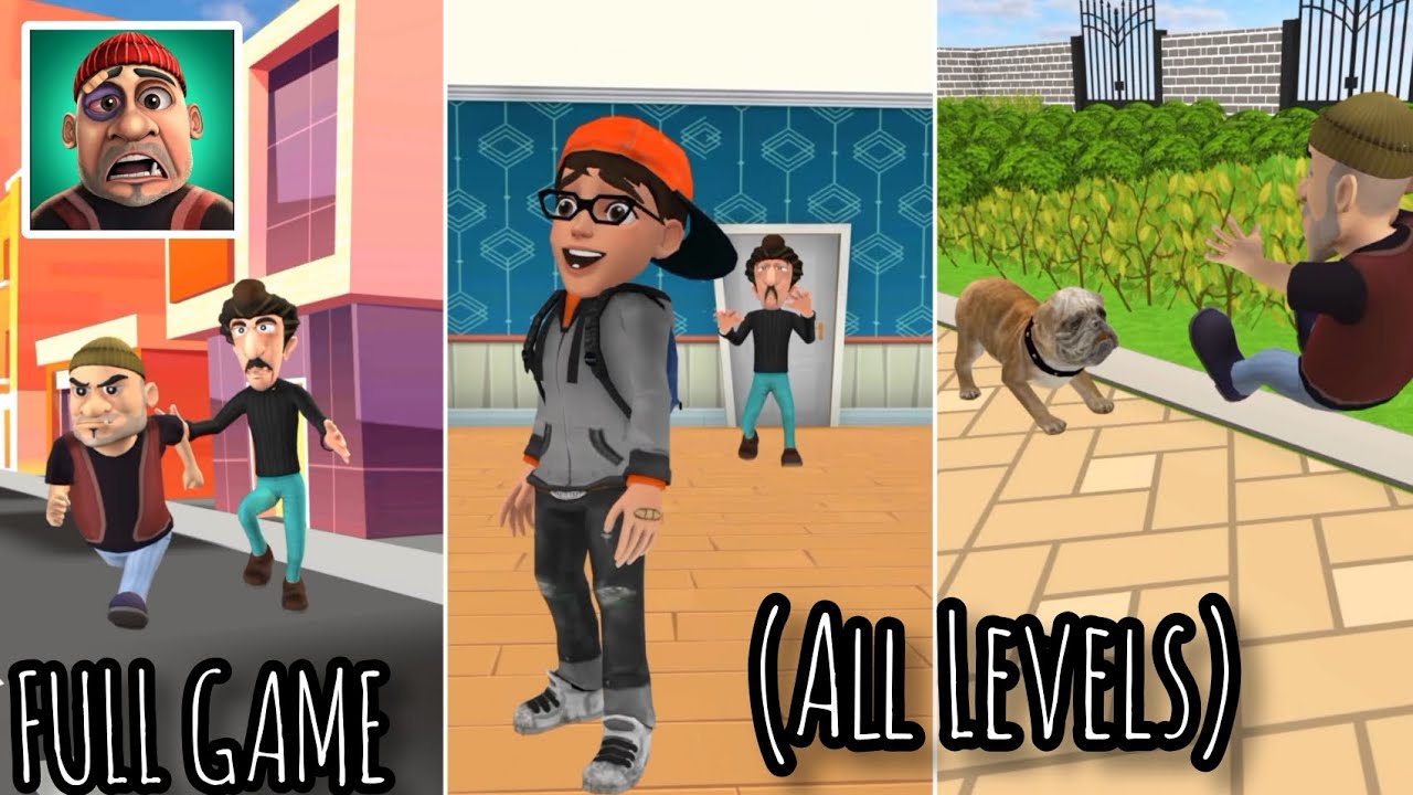 SAVE THE HOUSE - FULL GAME WALKTHROUGH MOBILE (ALL LEVELS) FUNNY GAMEPLAY 🤣  SCARY ROBBER HOME CLASH