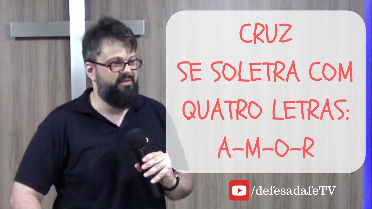 Lucas 23:33-46 | Cruz se soletra com quatro letras: A-M-O-R (por Tassos Lycurgo)
