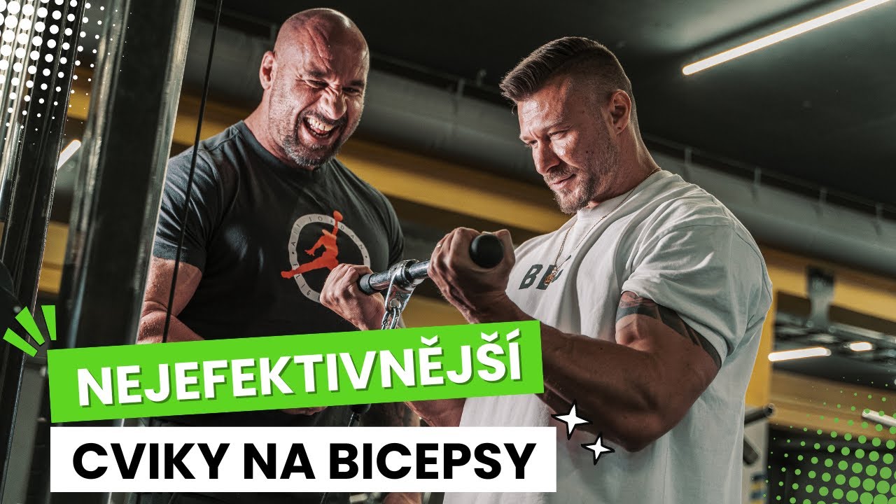 Nejefektivnější cviky na biceps | Správná technika cviků