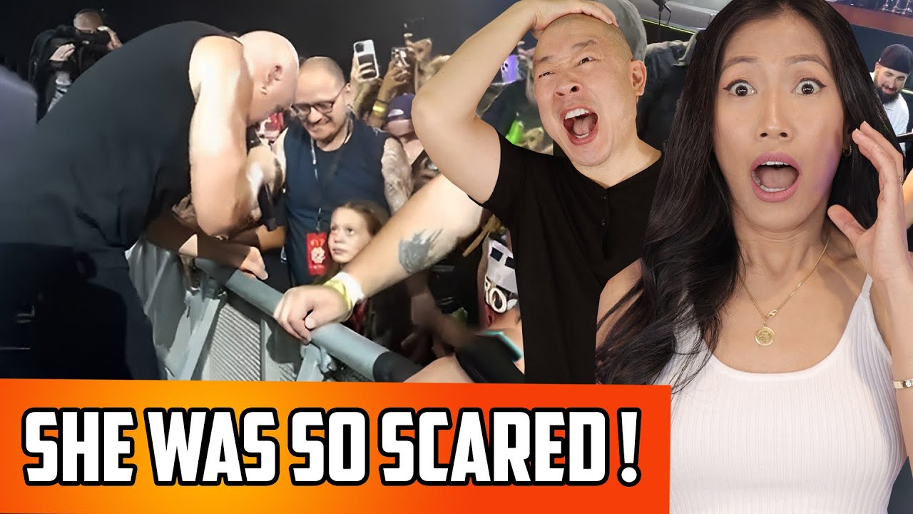 Disturbed Stops Show To Comfort Scared Girl And Boy Reaction