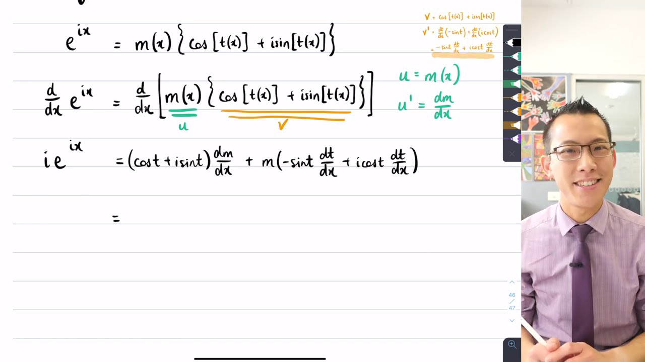 Proving Euler's Formula (3 of 4: Equating terms)