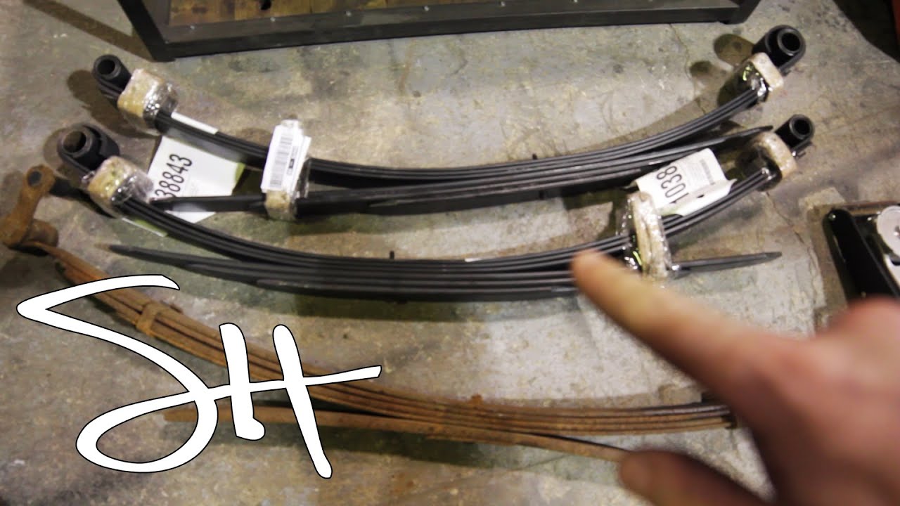 INSTALLING NEW LEAF SPRINGS - Dakars on my Toyota Tacoma