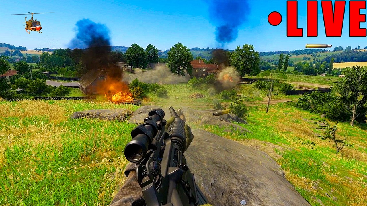 🔴 Fighting Russians in Finland - ARMA Reforger - LIVE