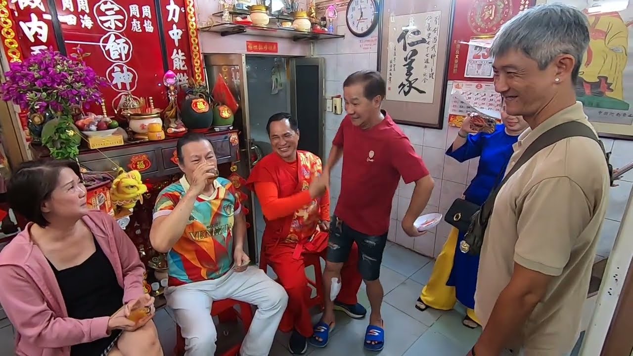 Full clip Full show Nhơn Nghĩa Đường múa Lân ở Tổ Quán - Toàn thể anh em Nhơn Nghĩa nhận lì xì khủng