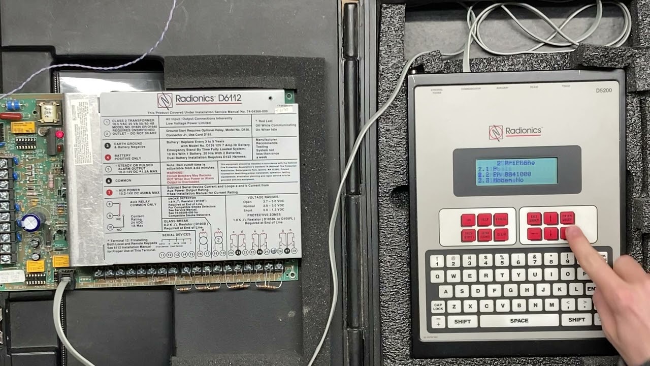 How to use the Radionics d5200 programmer