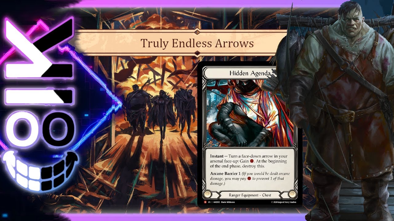 If Cards Align | Riptide: 503 DMG Hidden Agenda of Arrows | Flesh and Blood TCG