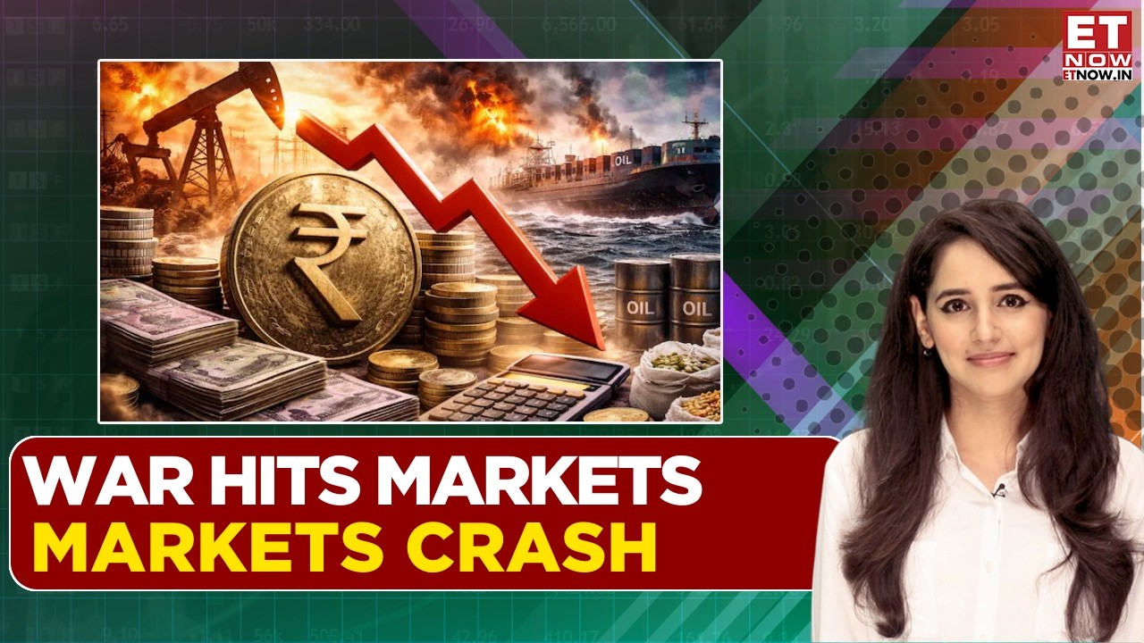 Oil Above $100: Nifty Falls, Rupee Hits Record Low Amid West Asia War | India Tonight | ET Now