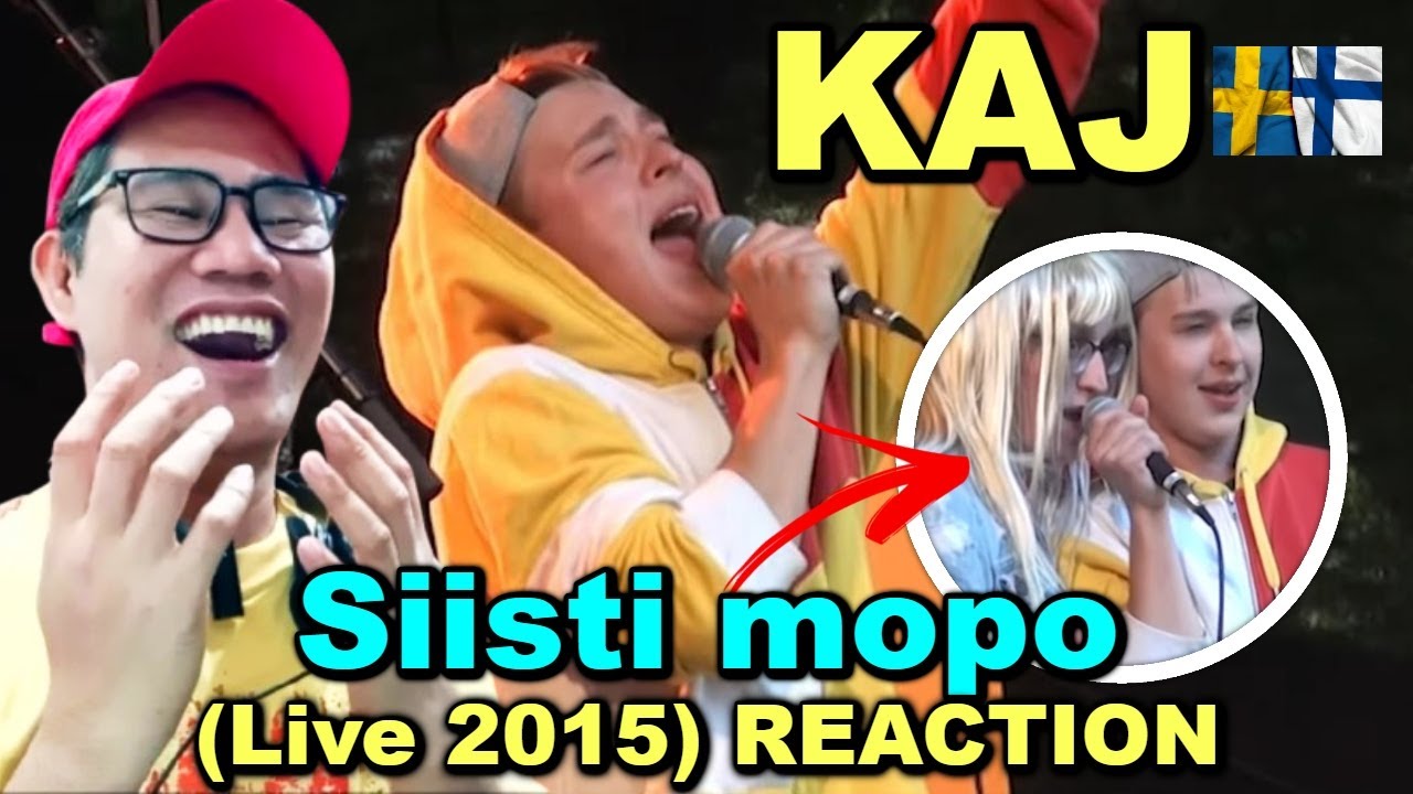 KAJ - Cool Moped (Live 2015) РЕАКЦИЯ