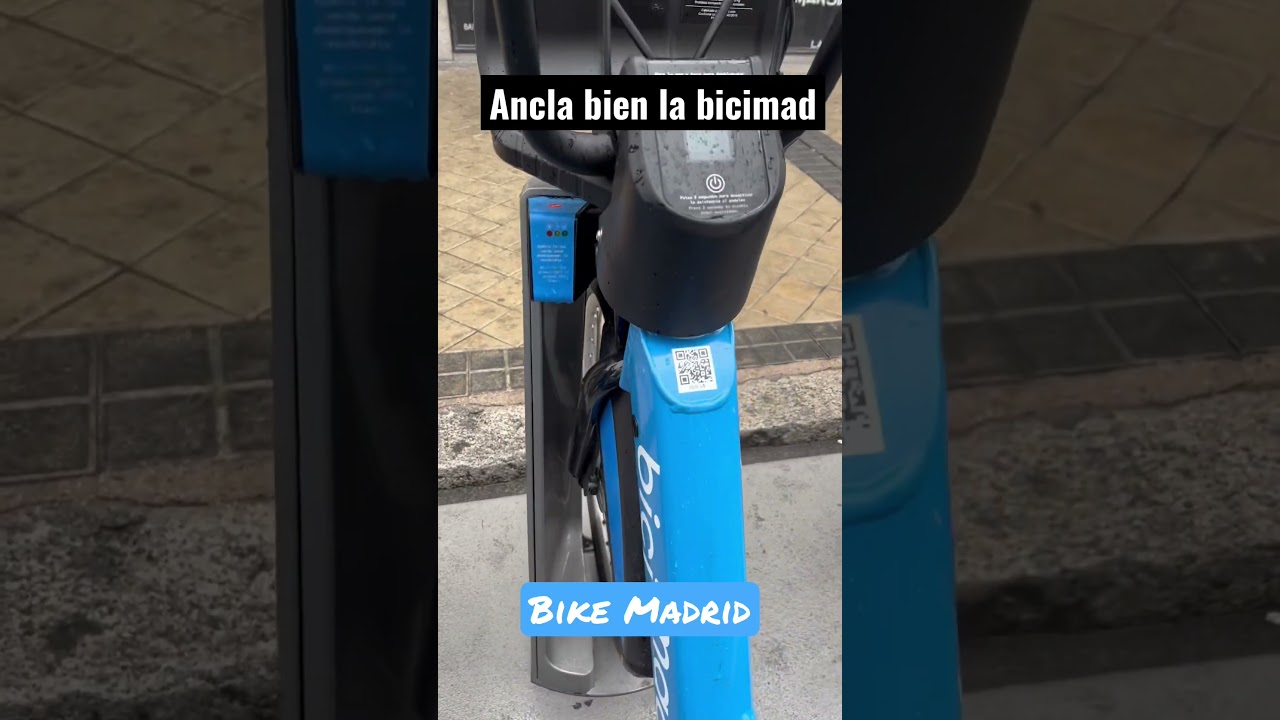 C&oacute;mo anclar bien la bicimad