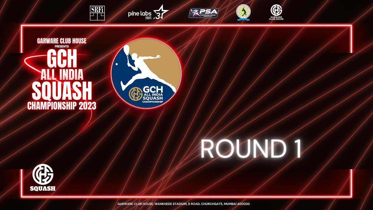 Garware Club - C1 | Day 1 | 1ST GCH ALL INDIA SQUASH CHAMPIONSHIP 2023 MUMBAI