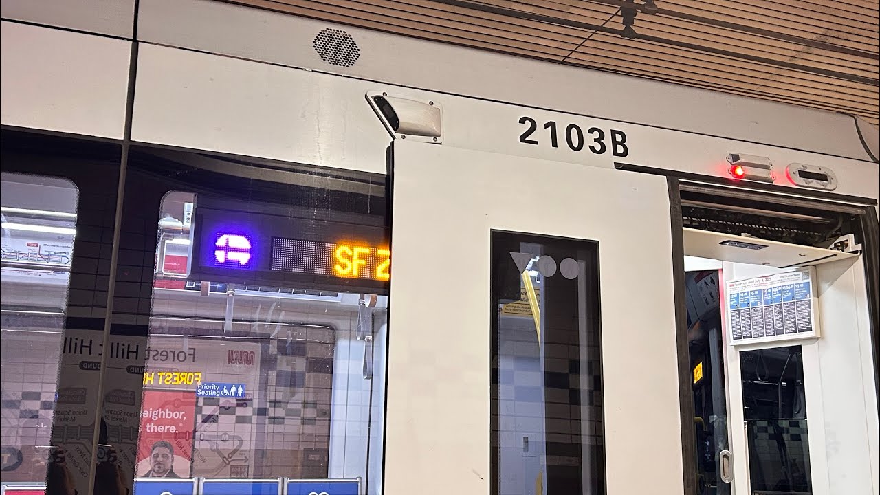 ⁴ᴷ⁶⁰ Transit Action EP30 | Forrest Hill Station @ San Francisco, CA