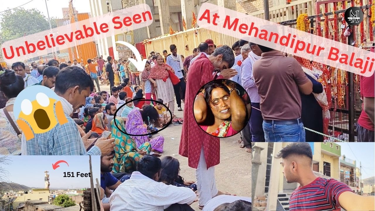 Mehandipur Balaji Mandir Ka sach😱 || Home Life Diaries☺️ || Unbelievable Seen at Temple🛕