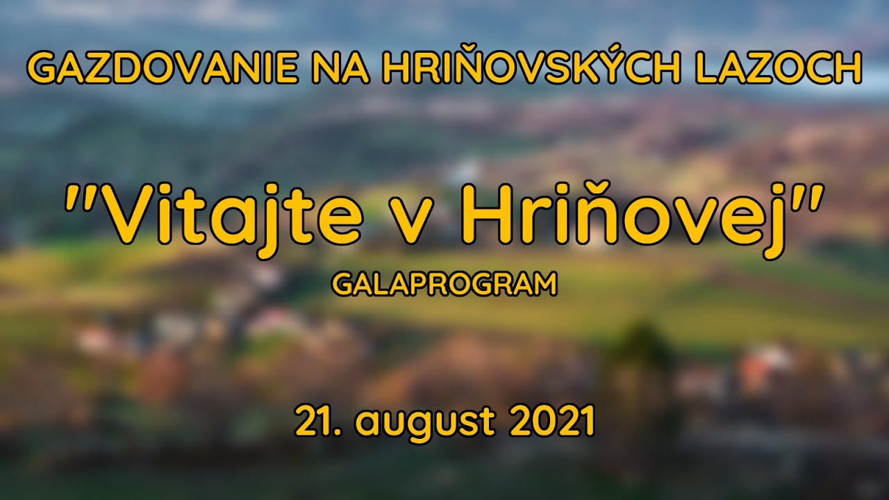 Gazdovanie na Hriňovských lazoch 2021 - 