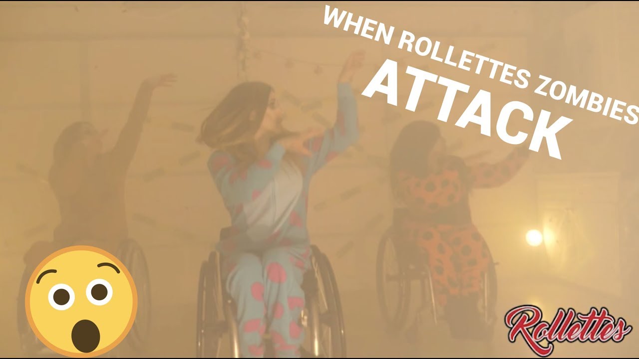 WHEELCHAIR ZOMBIES ATTACK w/ Rollettes