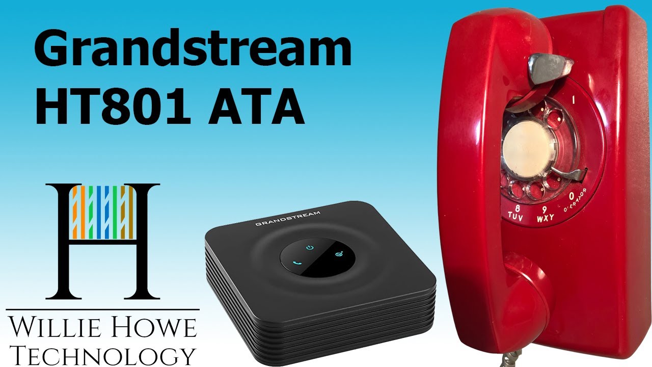 Grandstream HT801 ATA - Keeping your analog dreams alive!
