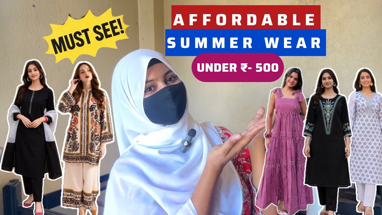 5 Must-Have Affordable Summer Outfits 🌼 Elegant & Lightweight Daily Wear Sets | Summer wear haul 🤍