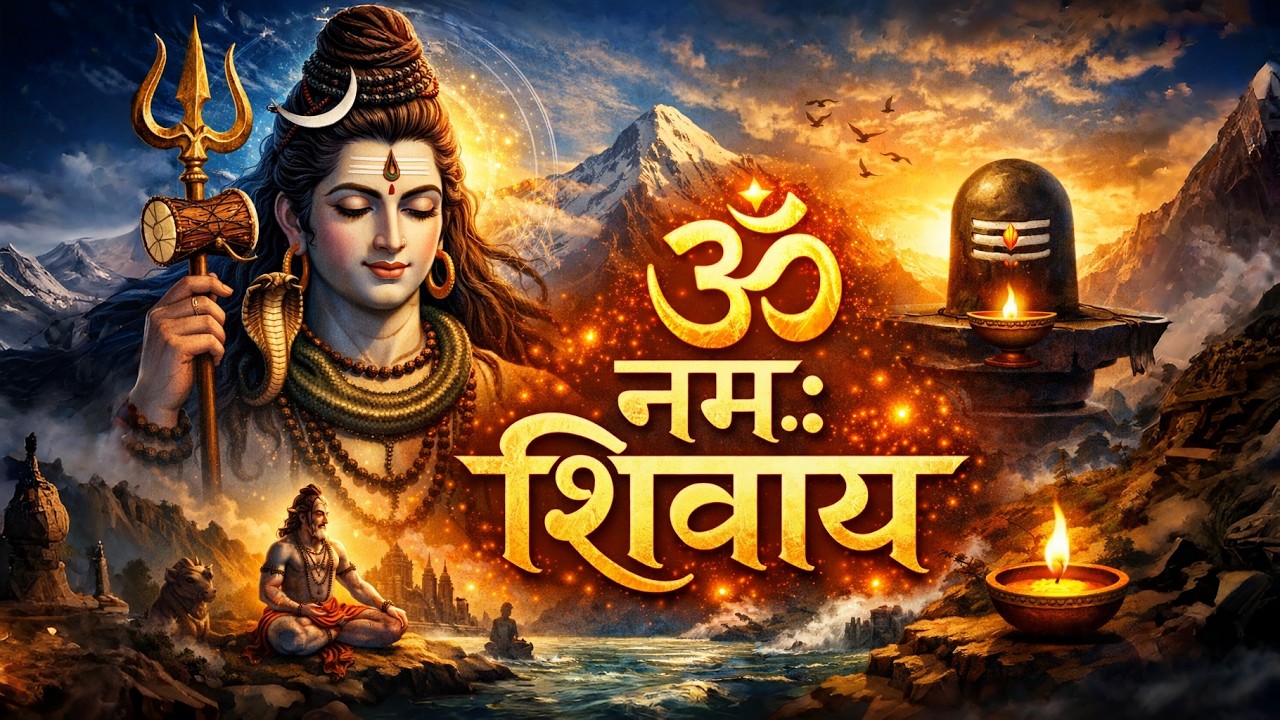 Om Namah Shivay 🕉️ | Powerful Shiva Mantra | 1 Hour Meditation Chant | Peace & Healing