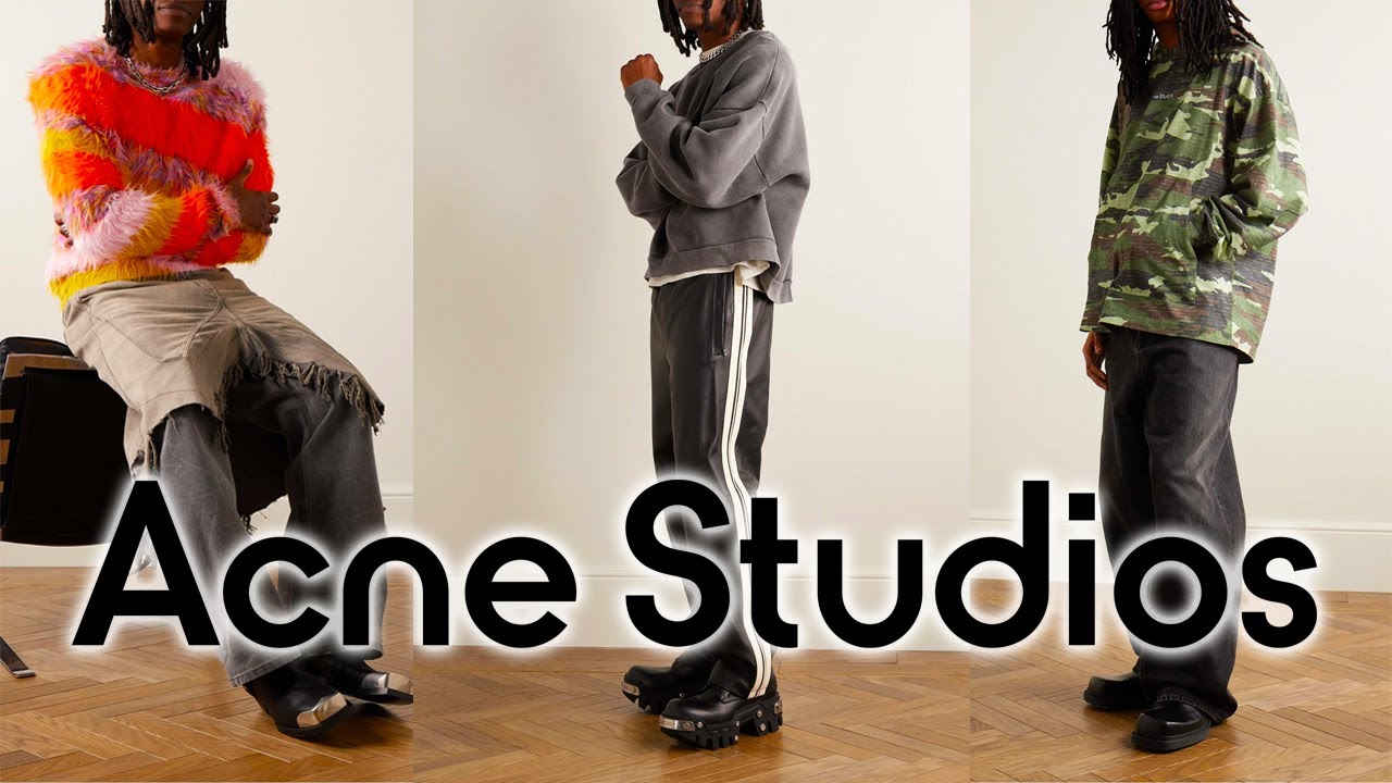 Acne Studio Menswear Haul | Men's Fashion Fall/Winter Lookbook, Men's Outfits Inspiration