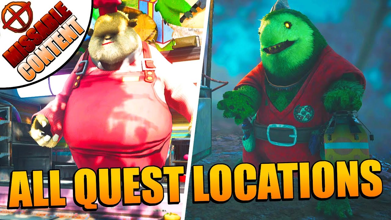 Biomutant - All Characters Locations | All NPC Quests (Social Trophy / Achievement Guide)