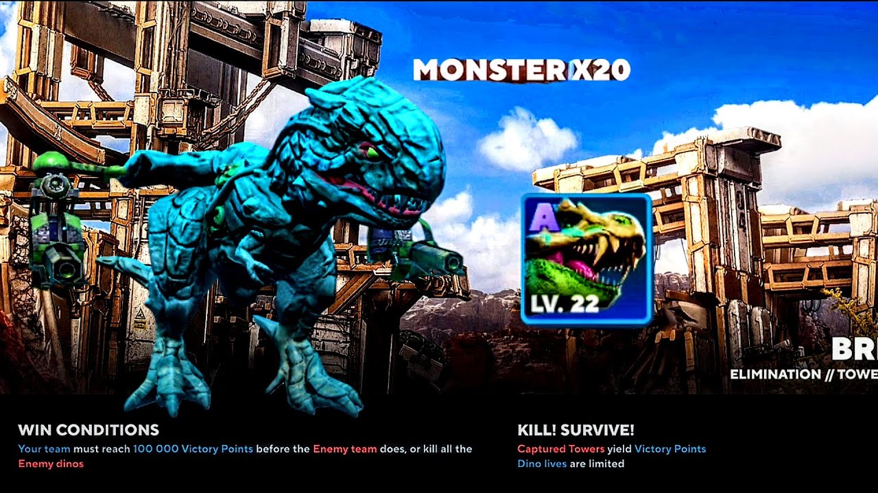 Dino squad gameplay | #15✨Monarch lv 22 🦖✨