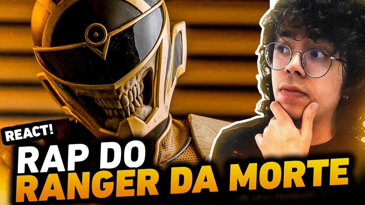 FIZERAM UM RAP DO RANGER DA MORTE (Power Rangers) - Reagindo ao RAP do M4rkim (REACT)