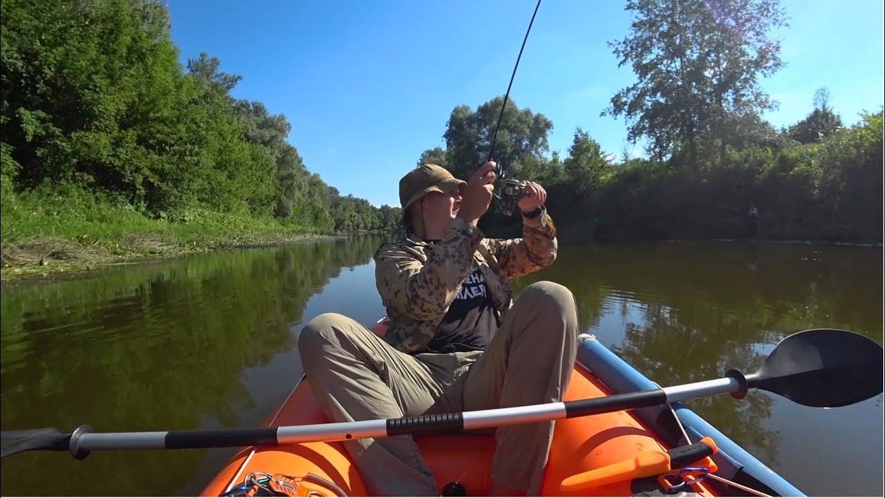 Отличная рыбалка по голавлю. Сплав по р. Псёл. Юрки - Манжелия (ч.1)