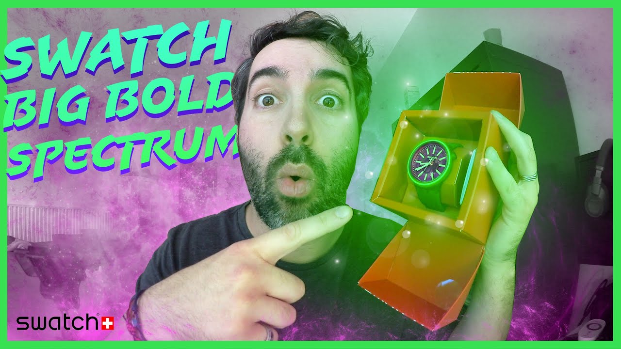 [Unboxing] La montre Swatch BIG BOLD SPECTRUM !