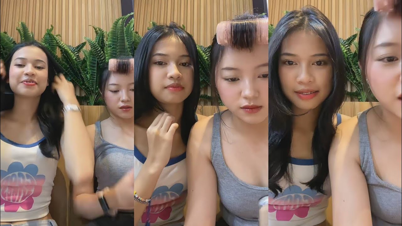 TALINA CEWEK JAKSEL LG ASIK NONGKRONG PAKE TANKTOP SEKSI | Live Tiktok Hot Terbaru #live 
