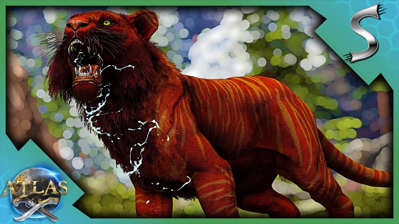 TAMING ONE OF THE BEST MOUNTS IN ATLAS! TIGER PACK TAMING! - Atlas Adventures [E8]