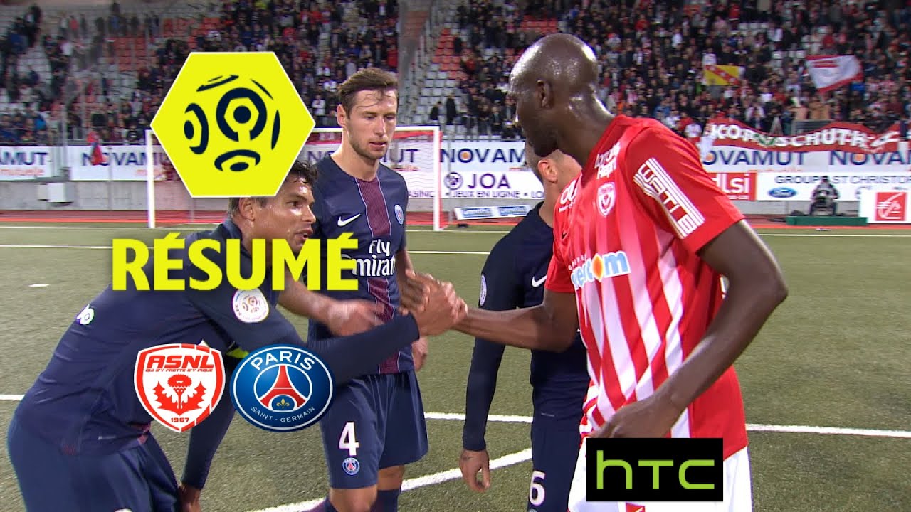 AS Nancy Lorraine - Paris Saint-Germain (1-2)  - Résumé - (ASNL - PARIS) / 2016-17