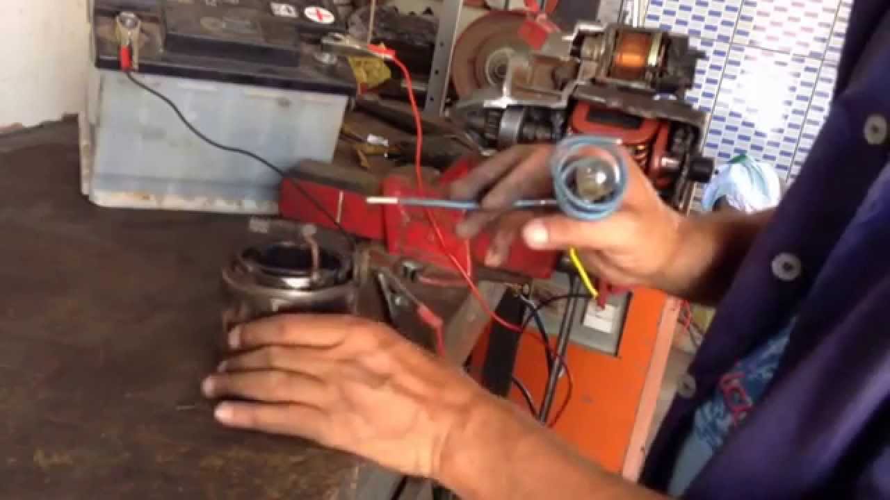 Mendonça - Motor de Arranque - Testando as peças!