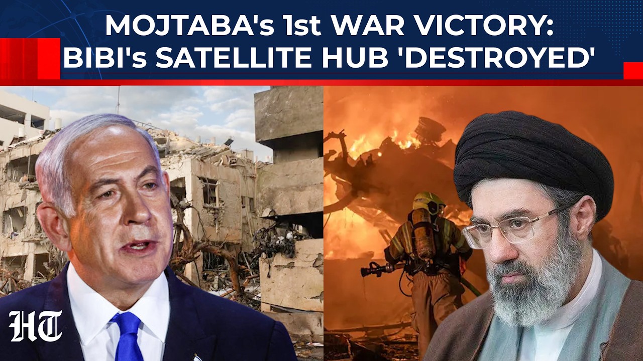 Mojtaba's First War Victory: Israeli Satellite Hub 'Destroyed', Israeli Oil Infra Hit In Iran Attack