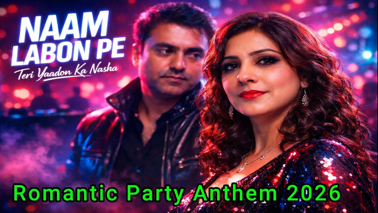 Naam Labon Pe نام لبوں پر  | Romantic Party Anthem 2026 | Hindi Pop Love Song