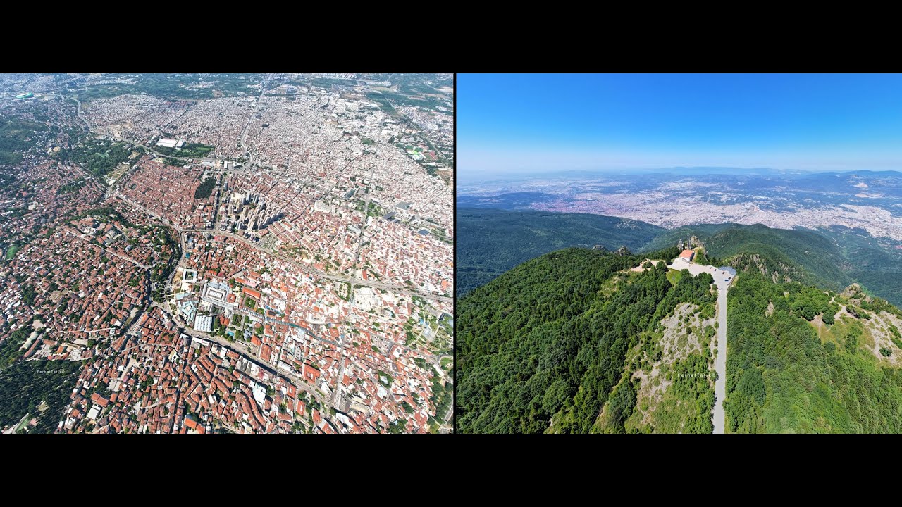 Bursa Drone Çekim 4K Ultra HD 60 Fps | Uludağ | Ulu Cami | Bakacak Seyir N #bursa #uludağ #tourism