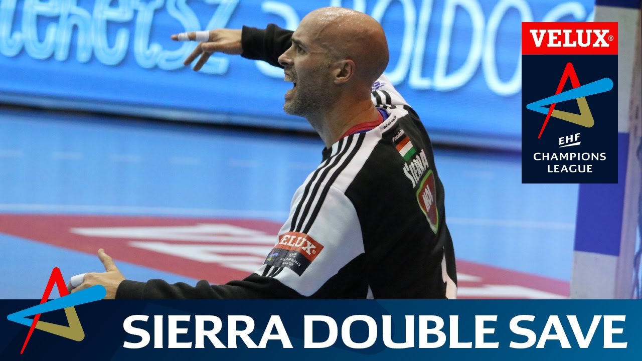 Sierra's epic double save for Szegad | VELUX EHF Champions League
