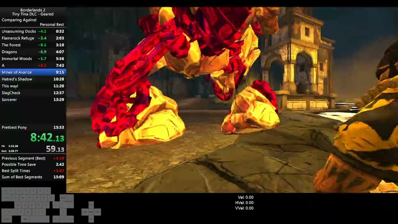 Borderlands 2 Tiny Tina DLC Speedrun in 15:35