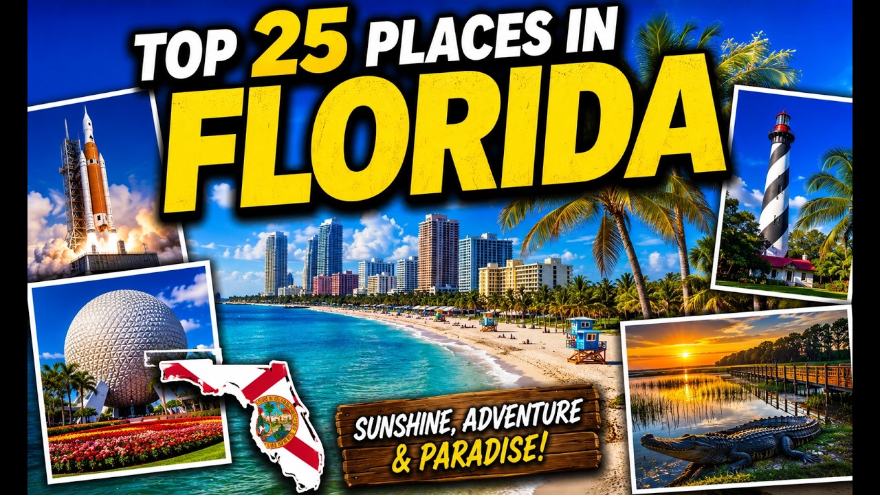 Florida Hidden Gems : 25 Secret Places You Must Visit | Florida Travel Guide | The World Traveler
