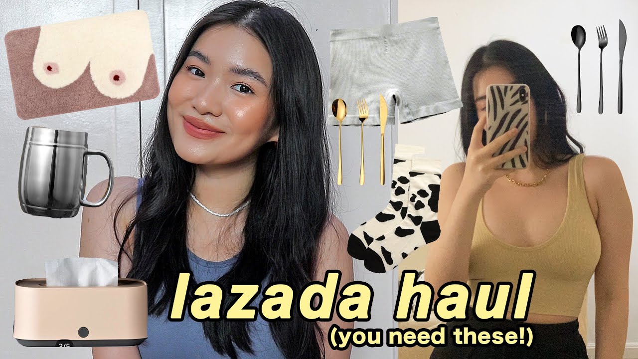 the LAZADA haul you need to watch 😍💯 (room decor, sulit finds & MORE! ) | Toni Sia