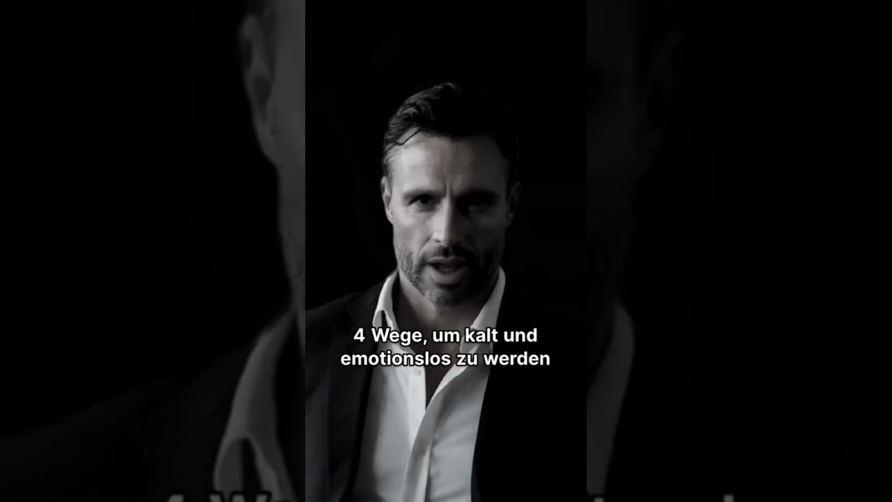 🚨 4 Schritte um kalt und emotionslos zu werden...😱🫣🤔 #emotional #emotionalstory #erfolgsmammut