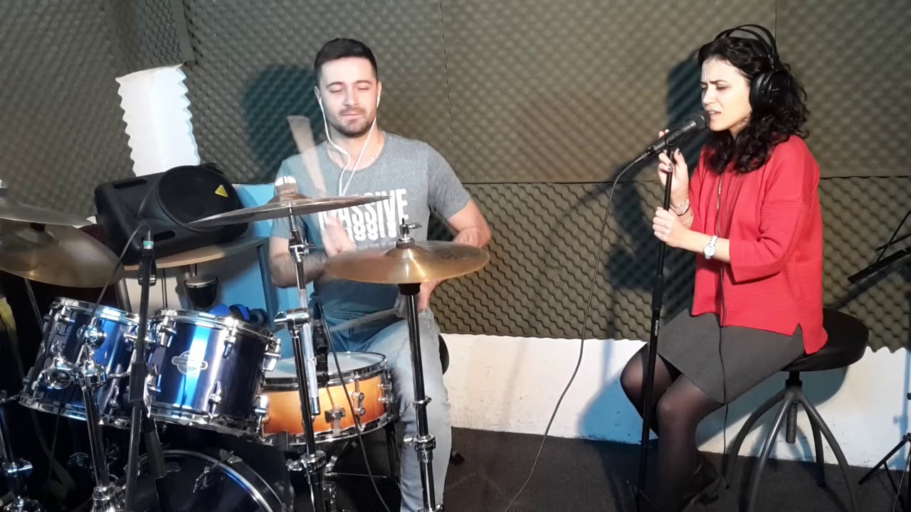Pink - Try (Drum & Vocal Cover by Alex & Alina)