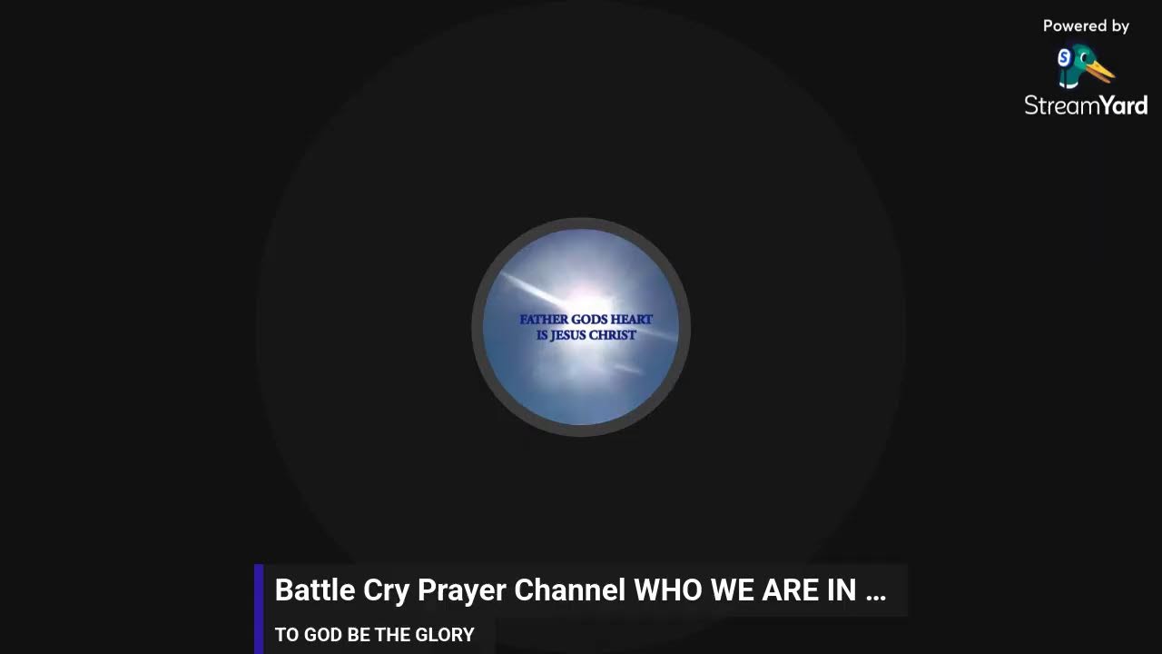 Battle Cry Prayer Channel KNOWING WHO WE ARE IN GOD