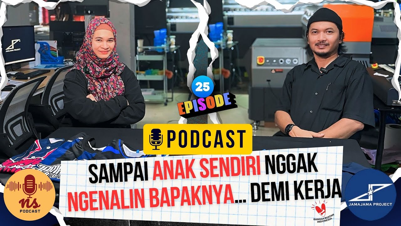 SAMPAI ANAK SENDIRI ENGGAK NGENALIN BAPAKNYA...‼️ DEMI KERJA | UMKM Jama-jama Project