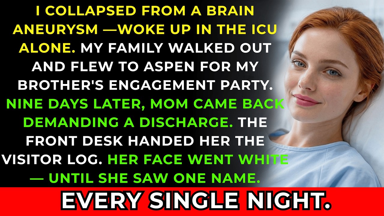 My Family Left Me Dying In The ICU For My Brother's Party. The Visitor Log Revealed A 31-Year Secret