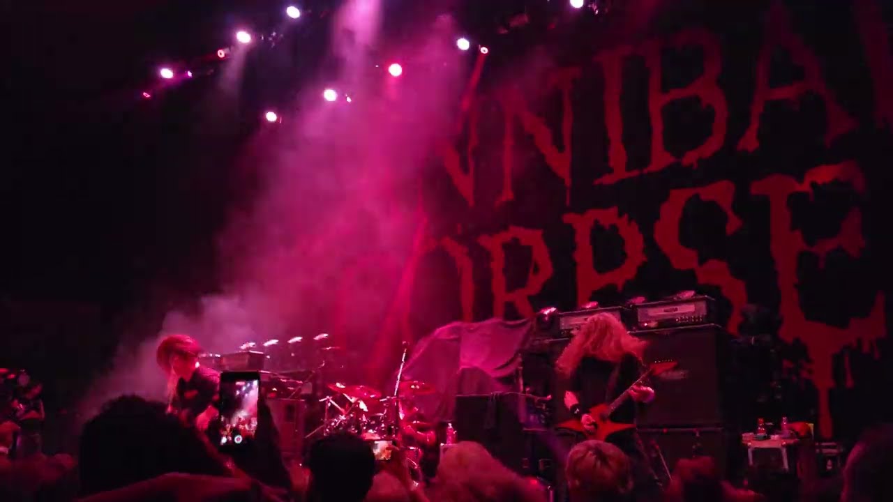 Cannibal Corpse - Hammer Smashed Face - live at The Masonic in San Francisco 4/8/2025 - in 4K