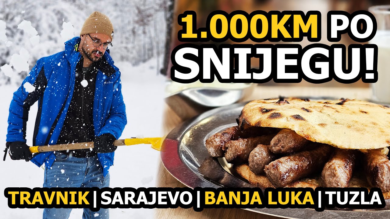 DALMATINAC IDE U BOSNU PROBATI SVE ĆEVAPE KOJI POSTOJE!