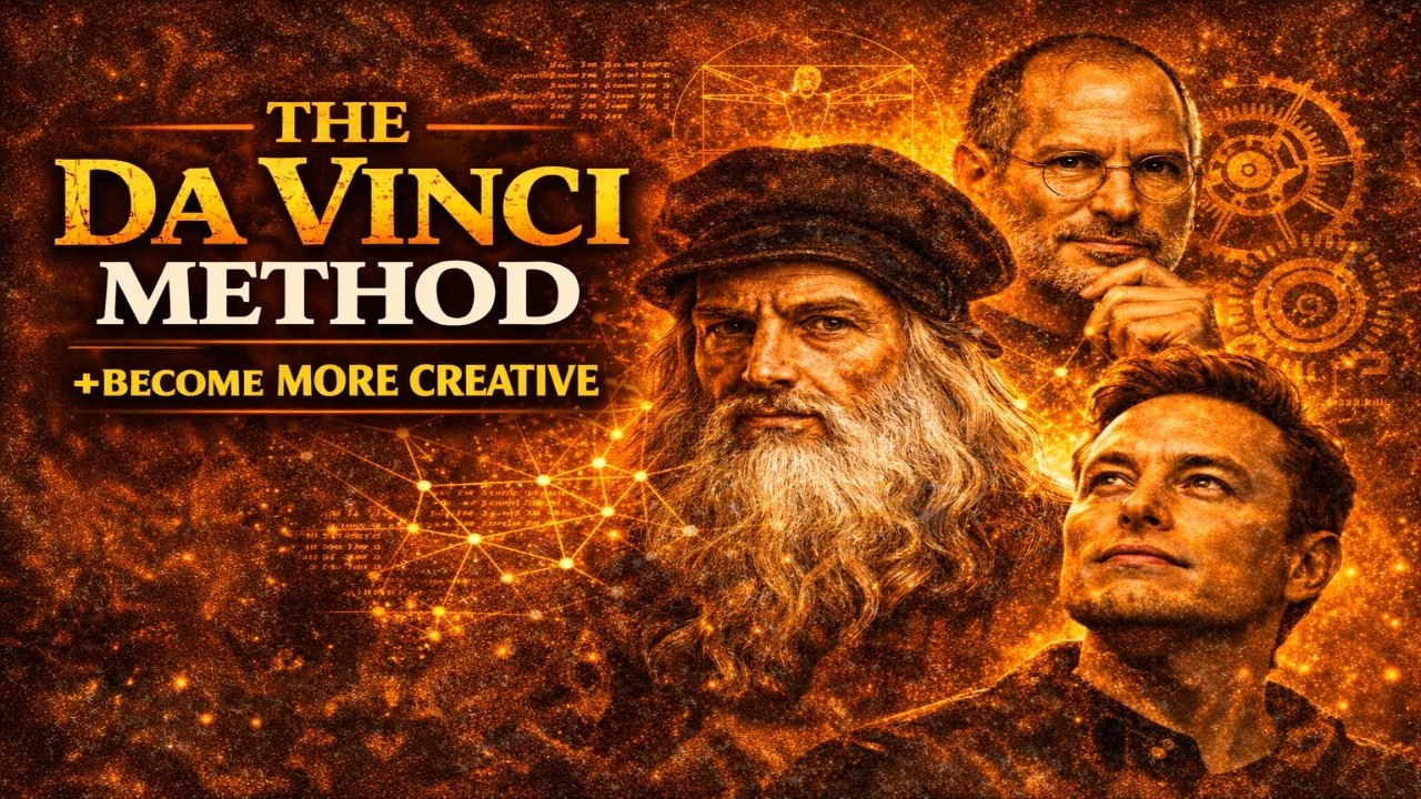 The Da Vinci Method: How Polymaths Become More Creative Than Everyone Else